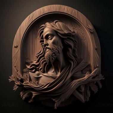 3D model jesus christ (STL)